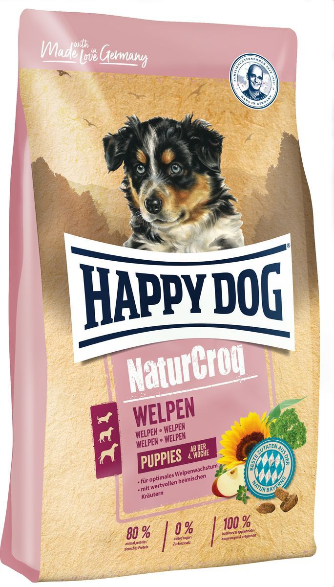   Happy Dog Natur Croq Welpen,  ,  4 , 4 