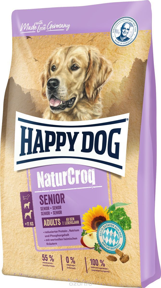   Happy Dog Natur Croq Senior,   ,   , 4 