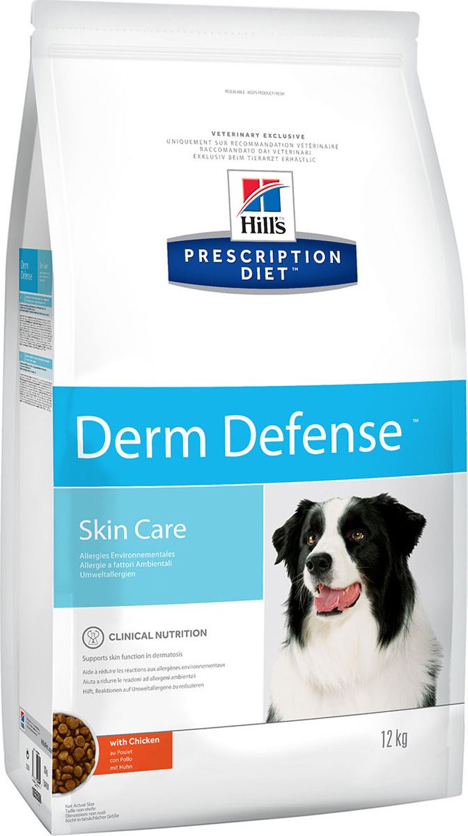   Hill's Prescription Diet Derm Defense Skin Care             ,  , 12 
