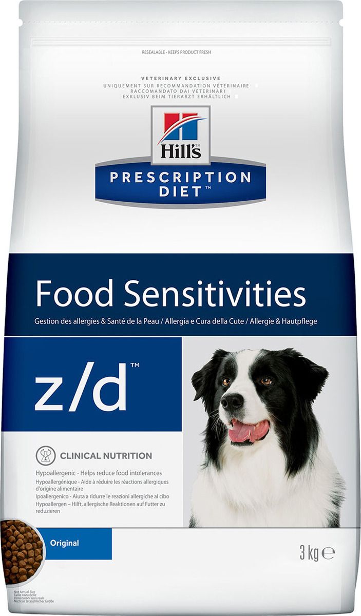   Hill's Prescription Diet z/d Food Sensitivities          , 3 