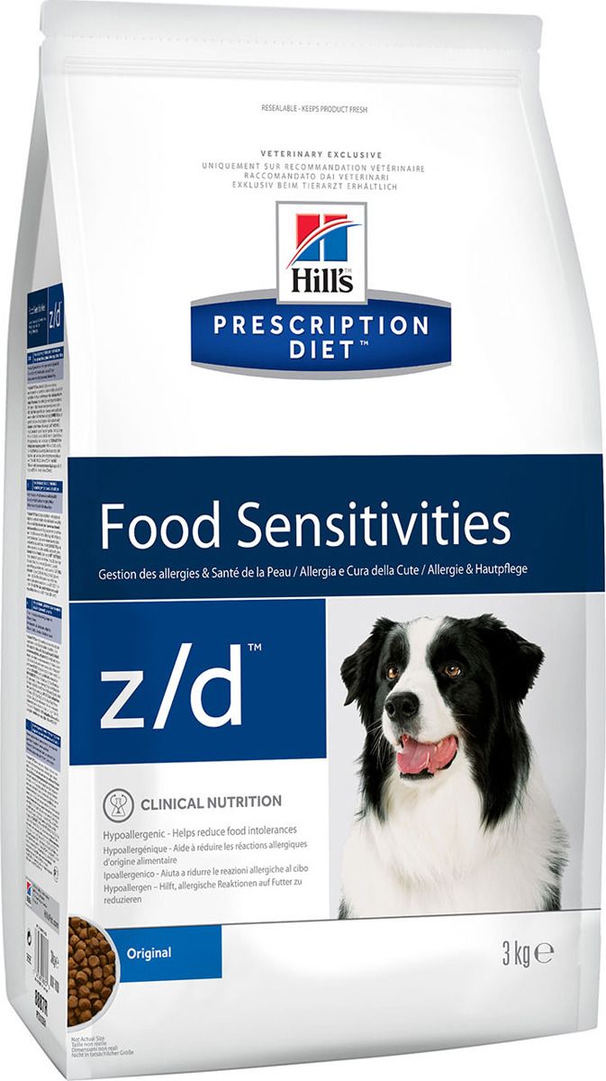   Hill's Prescription Diet z/d Food Sensitivities          , 3 